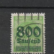 Francobolli: ALEMANIA REICH 1923 MICHEL 306 USADO 5€ - 15/15