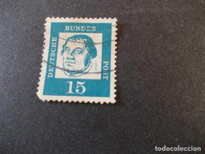 Selos: Sello Alem&aacute;n. Deutsche Bundespost. Republica Federal Alemania (RFA) Martin Luther Mart&iacute;n Lutero 15