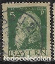Sellos: ALEMANIA, ESTADO DE BAVIERA YVERT 77 - Foto 1