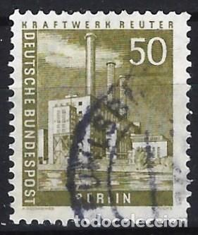 Sellos: BERL&Iacute;N 1956 - EDIFICIOS, ALTOS HORNOS - USADO - Foto 1
