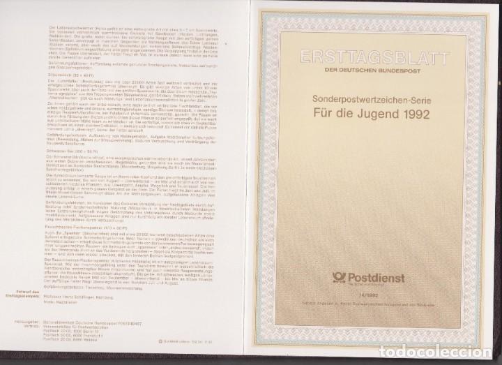 Sellos: ALEMANIA ETB 1992 NUEVO - Foto 2