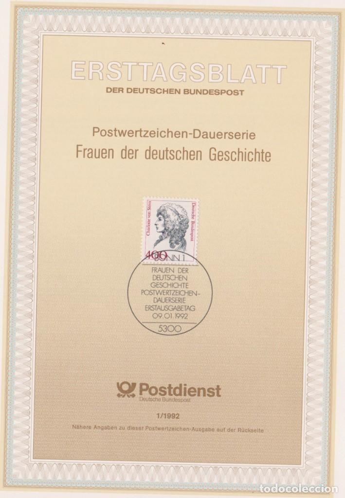 Sellos: ALEMANIA ETB 1992 NUEVO - Foto 1