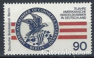 Sellos: BERL&Iacute;N 1978 - 75&ordm; ANIV. DE LA C&Aacute;MARA DE COMERCIO - MNH** - Foto 1