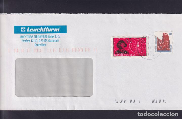 Stamps: -ALEMANIA FEDERAL 608, 1301, circulada matasellos FECHADOR, GEESTRACHT 1 / 21502