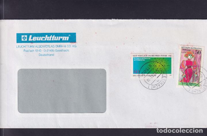 Stamps: -ALEMANIA FEDERAL 759, 866, circulada matasellos FECHADOR, GEESTRACHT 1 / 21502