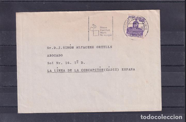 Briefmarken: -ALEMANIA FEDERAL 974, circulada matasellos RODILLO CONMEMORATIVO,