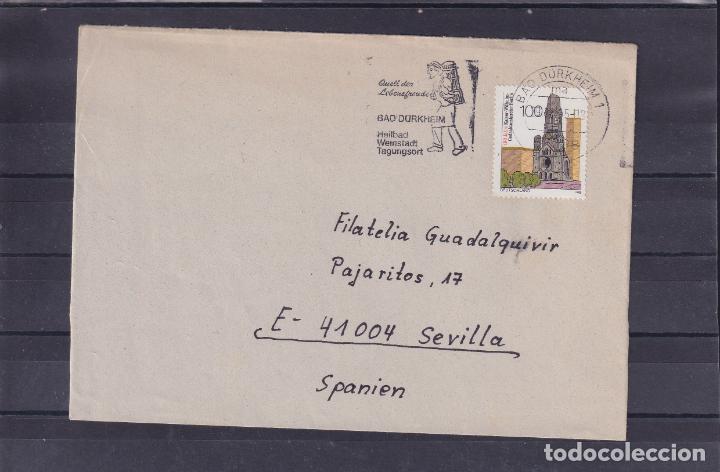 Francobolli: -ALEMANIA FEDERAL 1644, circulada matasellos RODILLO CONMEMORATIVO