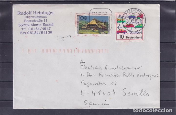 Briefmarken: -ALEMANIA FEDERAL 1717, 1786, circulada matasellos RODILLO CONMEMORATIVO