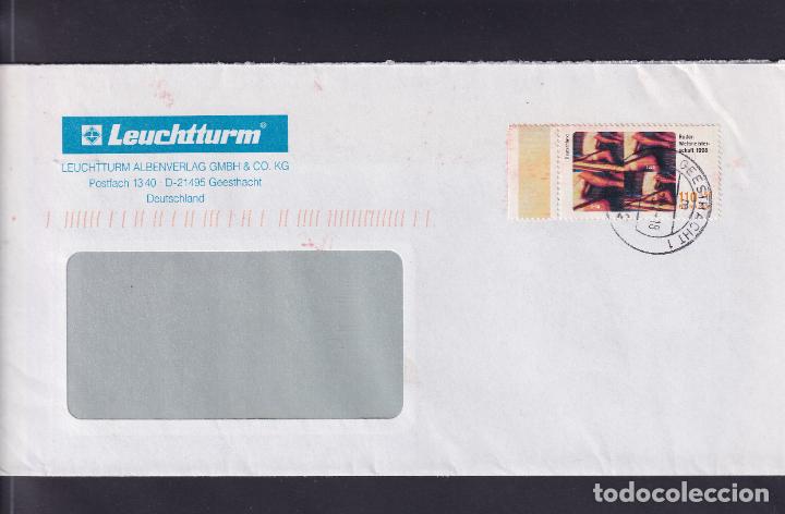 Briefmarken: -ALEMANIA FEDERAL 1802, circulada matasellos FECHADOR,
