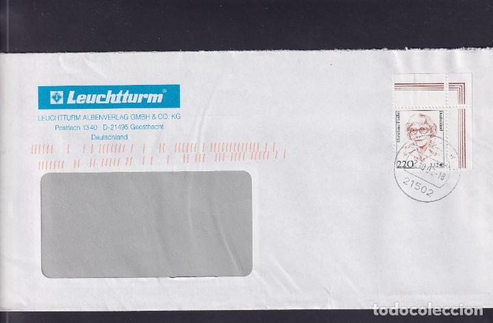 Stamps: -ALEMANIA FEDERAL 1990, circulada matasellos FECHADOR
