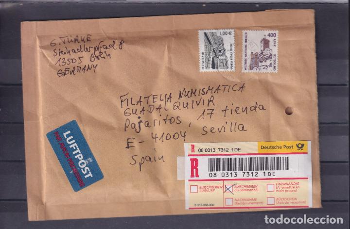 Briefmarken: -ALEMANIA FEDERAL 2043, 2129, circulada matasellos FECHADOR,
