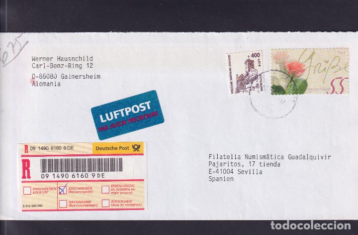Briefmarken: -ALEMANIA FEDERAL 2043, 2145, circulada matasellos FECHADOR,