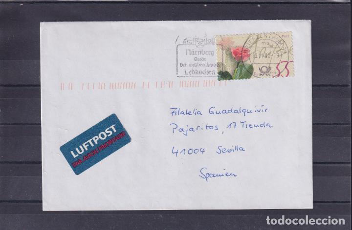 Sellos: -ALEMANIA FEDERAL 2145, circulada matasellos RODILLO CONMEMORATIVO,