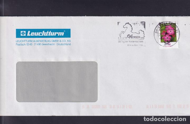 Briefmarken: -ALEMANIA FEDERAL 0.70&euro; FLORA, circulada matasellos RODILLO CONMEMORATIVO, CABALLO (mb)