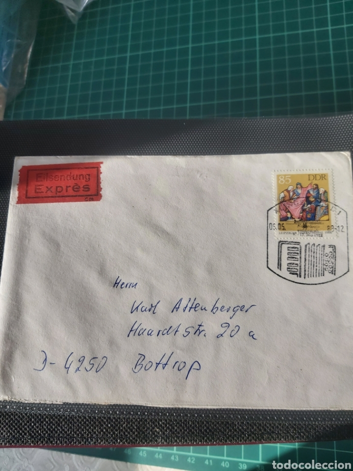 Stamps: 3XPREX SOBRE MATASELLO DDRALEMANIA ESTE BROTTROP NAVIDAD BROTTOP