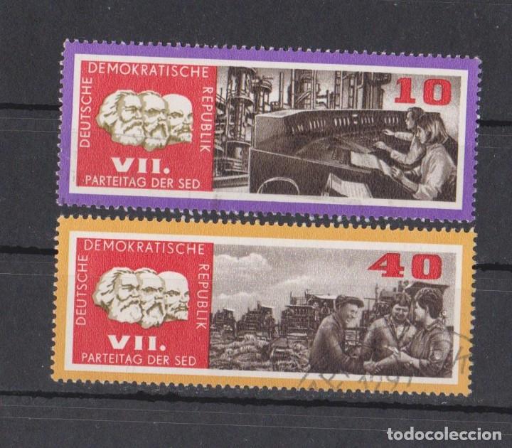 Sellos: DDR LOTE 2 SELLOS - Foto 1
