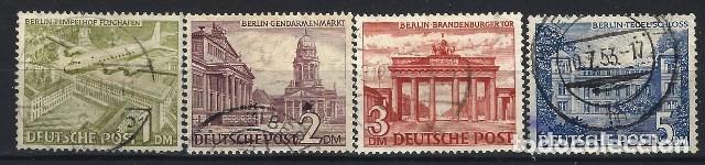 Sellos: BERL&Iacute;N 1949 - EDIFICIOS - S.COMPLETA - USADOS - Foto 1