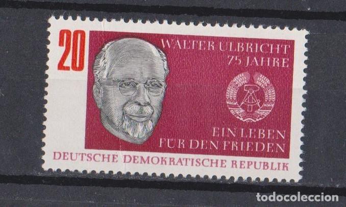 Sellos: DDR 1968, Walter Ulbricht - Foto 1