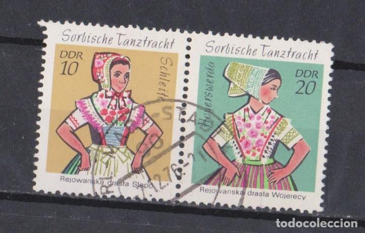 Sellos: DDR 1971 TRAJES TIPICOS - Foto 1