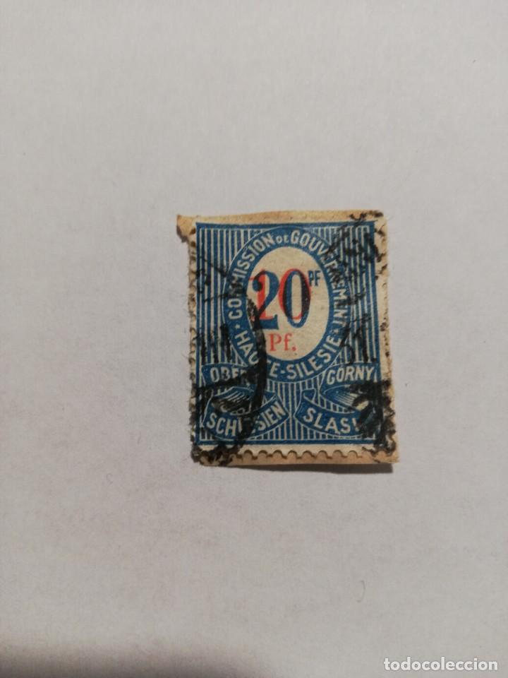 Sellos: ALTA SILESIA A&Ntilde;O DE 1920 - Foto 1