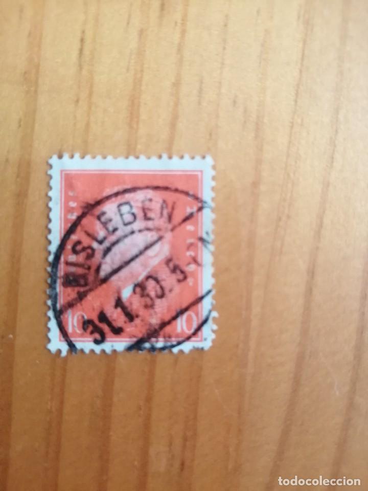 Selos: DEUTFCHES REICH - VALOR FACIAL 10 - CON FIJASELLOS- MATASELLO IDENTIFICATIVO