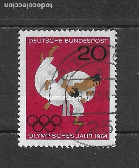 Briefmarken: alemania 1964 sello usado - 11/49