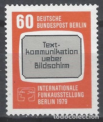 Sellos: BERL&Iacute;N 1979 - FERIA ELECTR&Oacute;NICA INTERNACIONAL - MSG - Foto 1
