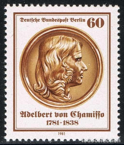 Sellos: [B0373] Berl&iacute;n 1981. Adelbert von Chamisso (MNH)** - Foto 1