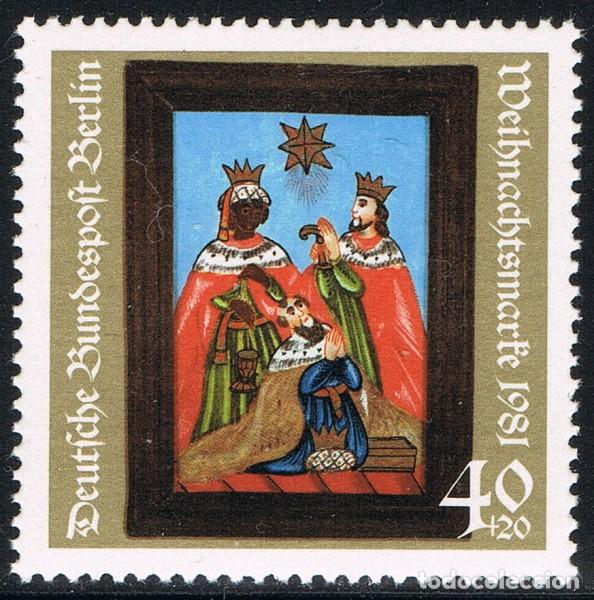 Sellos: [B0383] Berl&iacute;n 1981. Navidad (MNH)** - Foto 1