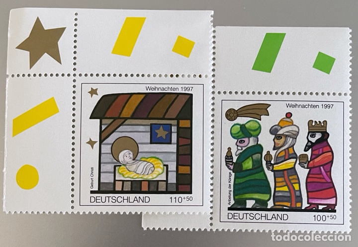 Sellos: Alemania. Navidad 1997 - Foto 1