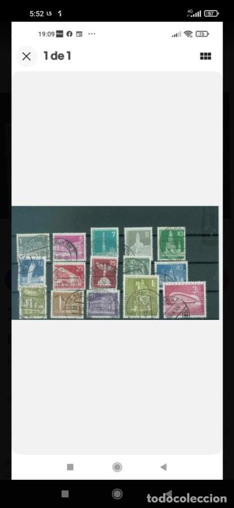 Sellos: Berl&iacute;n serie completa - Foto 1