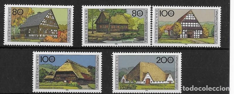 Sellos: ALEMANIA YVERT 1715/19** - Foto 1