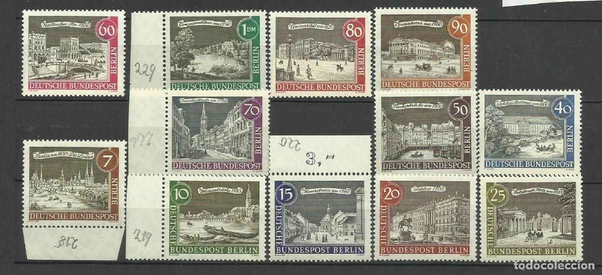 Selos: ALEMANIA- BERLIN- 1962 **serie com'pleta
