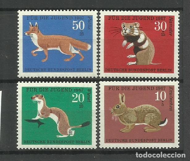 Selos: ALEMANIA- BERLIN- 1967 * * serie completa
