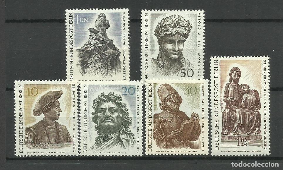 Timbres: ALEMANIA- BERLIN- 1967 * * serie completa( un sello sin goma)