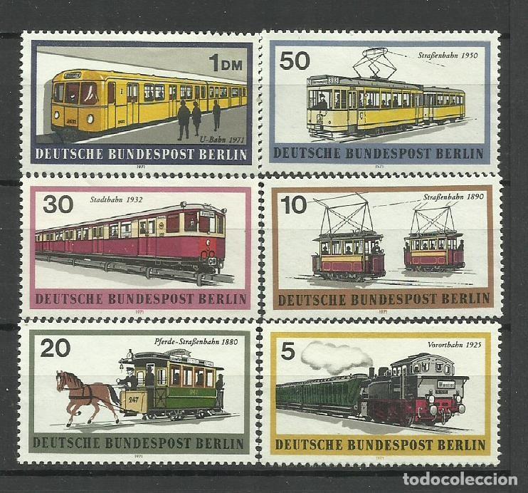 Selos: ALEMANIA- BERLIN- 1971 * serie completa (sin goma)