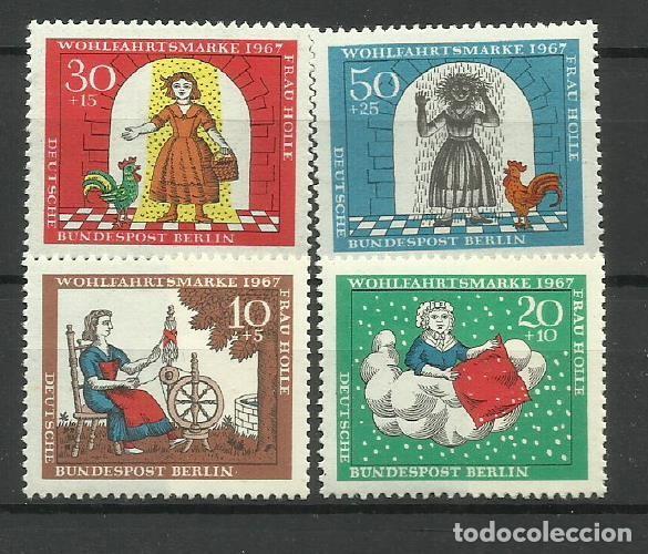 Timbres: ALEMANIA- BERLIN- 1967 * * serie completa