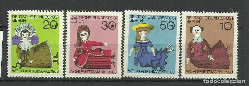 Selos: ALEMANIA- BERLIN- 1968 * * serie completa