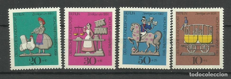 Timbres: ALEMANIA- BERLIN- 1969 * * serie completa