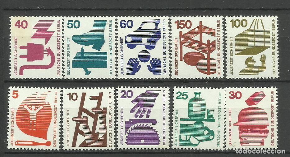 Selos: ALEMANIA- BERLIN- 1971 * * serie completa