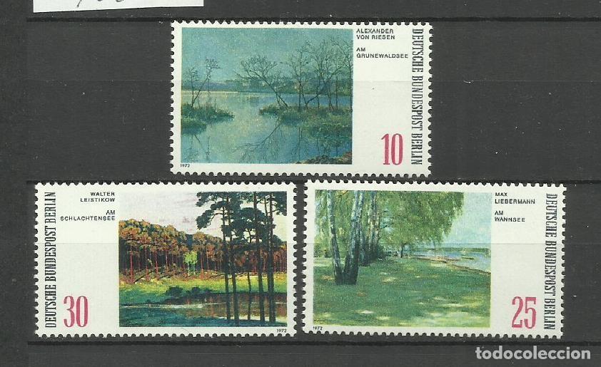Selos: ALEMANIA- BERLIN- 1972 * * serie completa