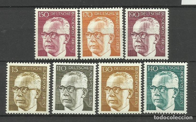 Selos: ALEMANIA- BERLIN- 1972* * serie completa