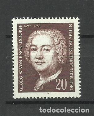 Selos: ALEMANIA- BERLIN- 1974 * * serie completa