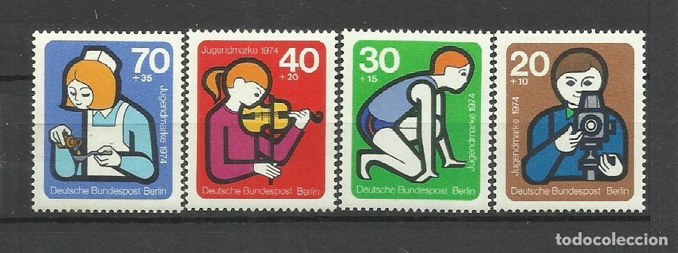 Selos: ALEMANIA- BERLIN- 1974 * * serie completa