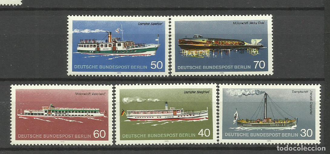 Selos: ALEMANIA- BERLIN- 1975 * * serie completa