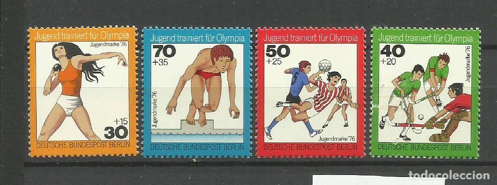 Selos: ALEMANIA- BERLIN- 1976 * * serie completa