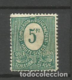 Stamps: ALEMANIA- ALTA SILESIA * 1 920