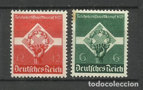 Stamps: ALEMANIA -IMPERIO ALEMAN 1935 * serie completa