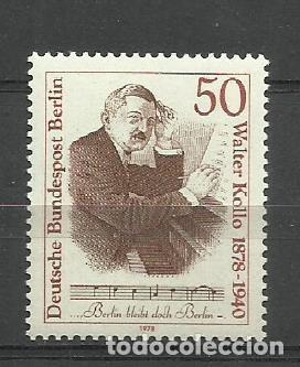 Sellos: ALEMANIA -BERLIN - 1978 ** - Foto 1