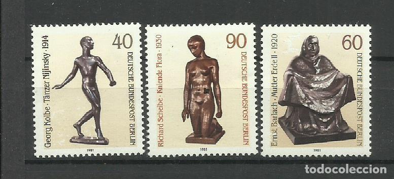 Stamps: ALEMANIA -BERLIN - 1981 **- serie -completa